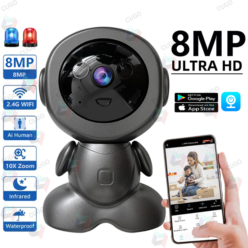 8MP Wifi Surveillance Robot Ca - đánh giá và giá Home Security Robots