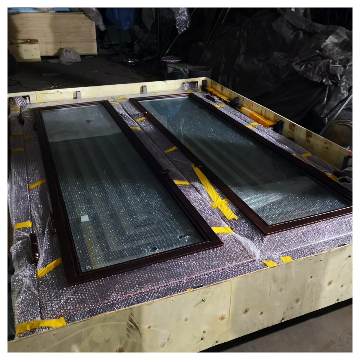 China Steel Glass Door South A - đánh giá và giá Home Security America
