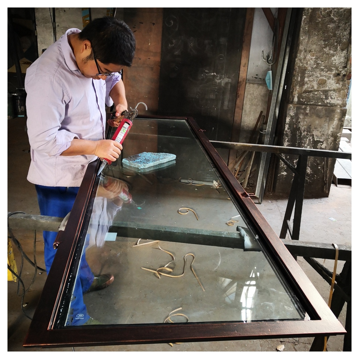 China Steel Glass Door South A - đánh giá và giá Home Security America