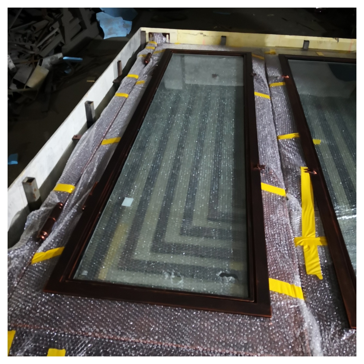 China Steel Glass Door South A - đánh giá và giá Home Security America