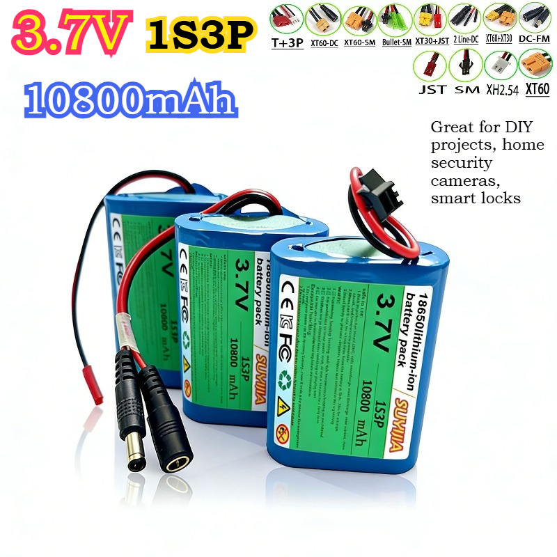 3.7V 10800mAh 1S3P 18650 Brand - đánh giá và giá Home Security Robots