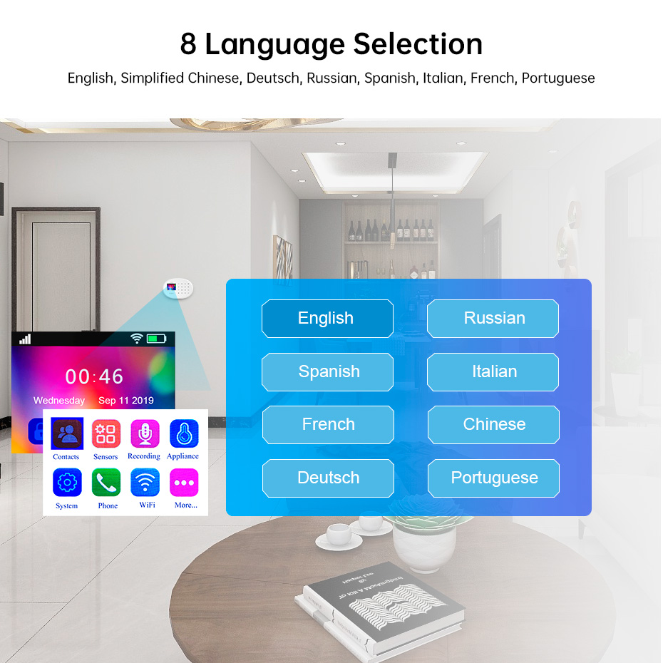 KERUI W202 Alarm System WIFI G - đánh giá và giá Home Security Front Door Camera