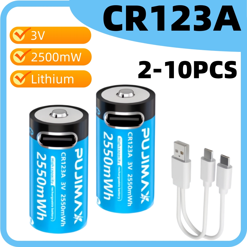 CR123A 3V 2500mWh Rechargeable - đánh giá và giá Home Security Battery Replacement