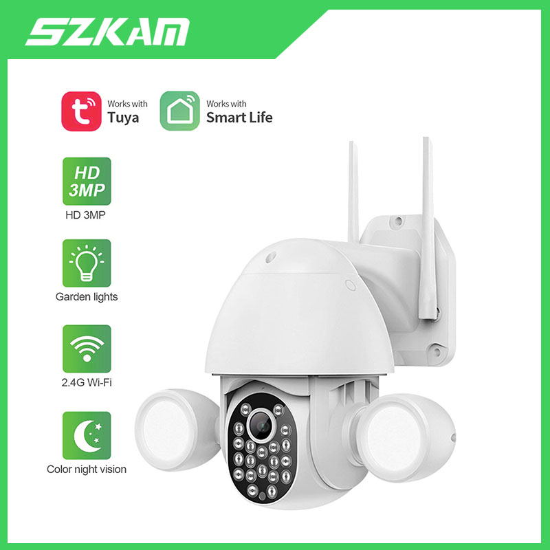 Tuya Smartlife Ứng Dụng Chiếu  - đánh giá và giá Home Security Flood Lights