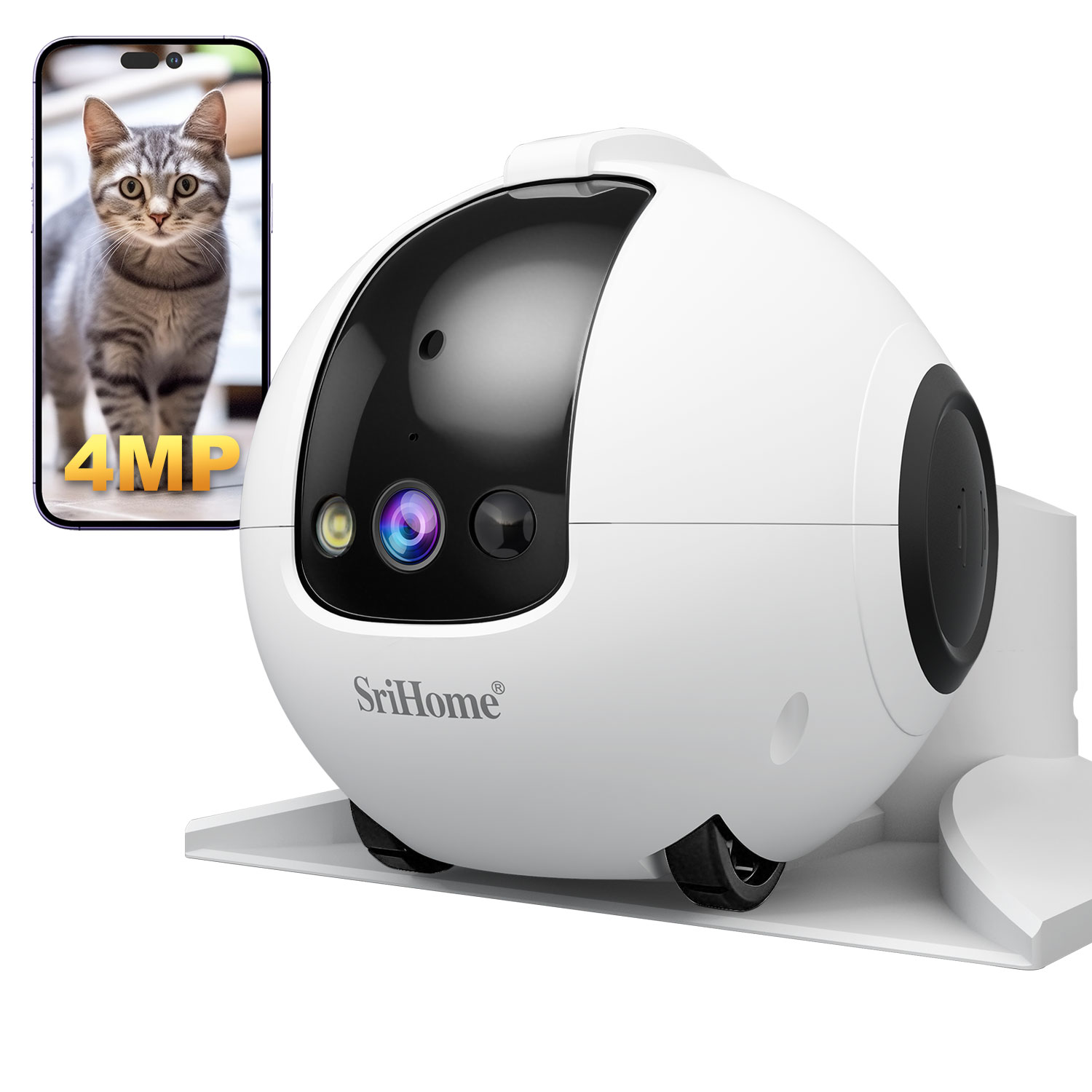4MP Srihome APP Mobile Guard R - đánh giá và giá Home Security Robots