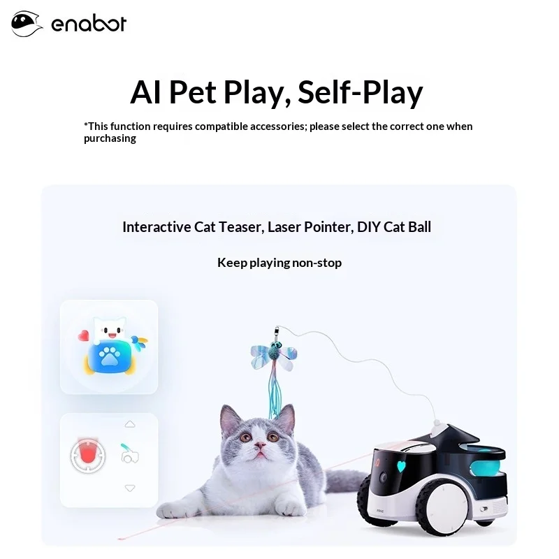 Enabot ROLA PetPal Smart Robot - đánh giá và giá Home Security Robot