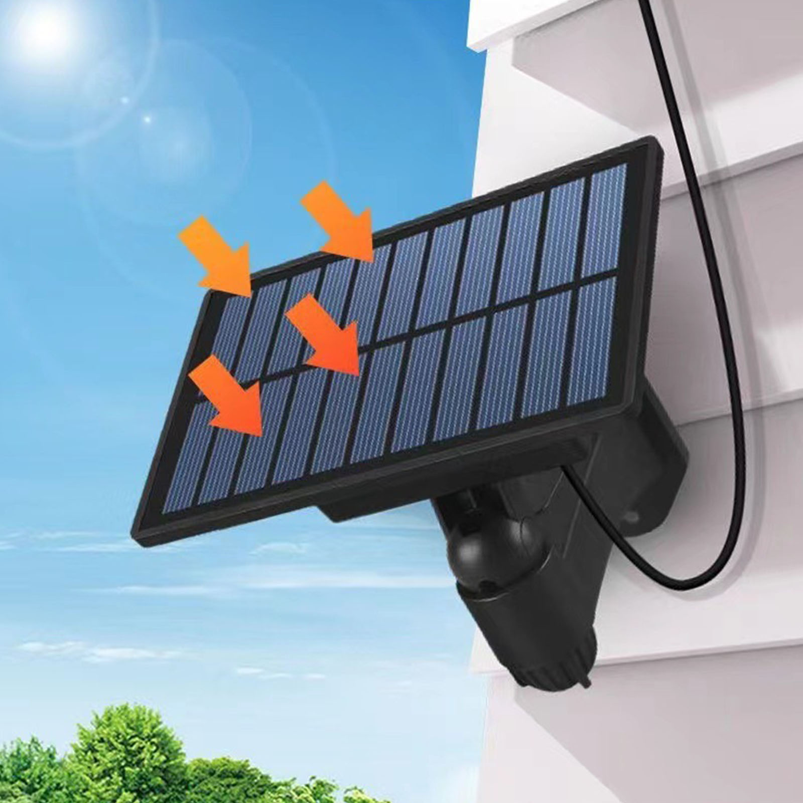 Solar Street Lights Outdoor, C - đánh giá và giá Home Security Flood Lights