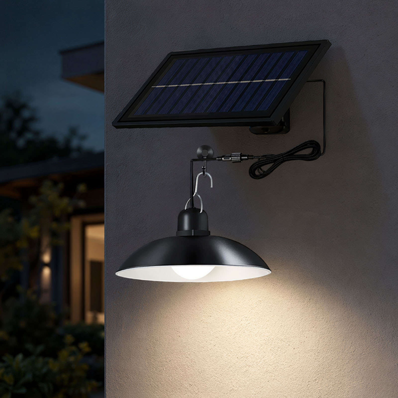 Solar Street Lights Outdoor, C - đánh giá và giá Home Security Flood Lights