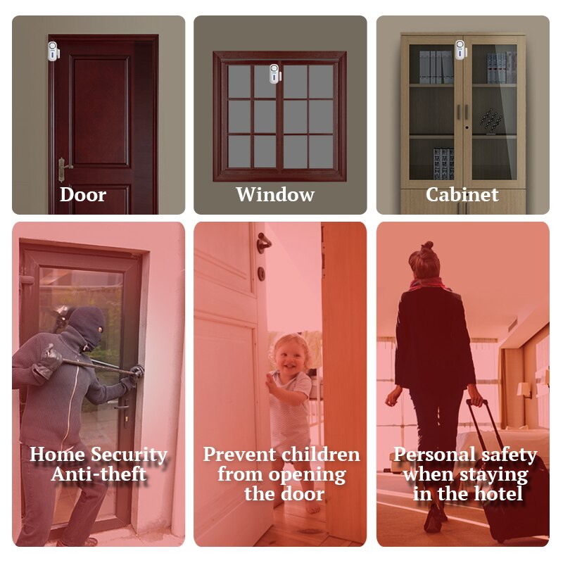 KERUI 120DB Wireless Door/Wind - đánh giá và giá Sim Gsm Alarm