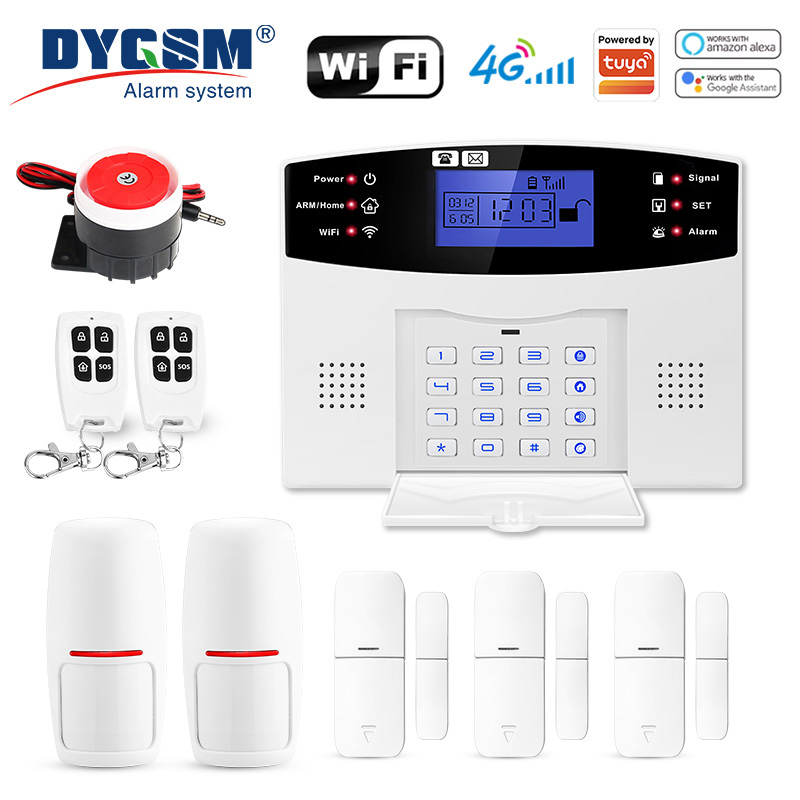DYGSM Tuya Smart 4G+Wifi Home  - đánh giá và giá Sim Gsm Alarm