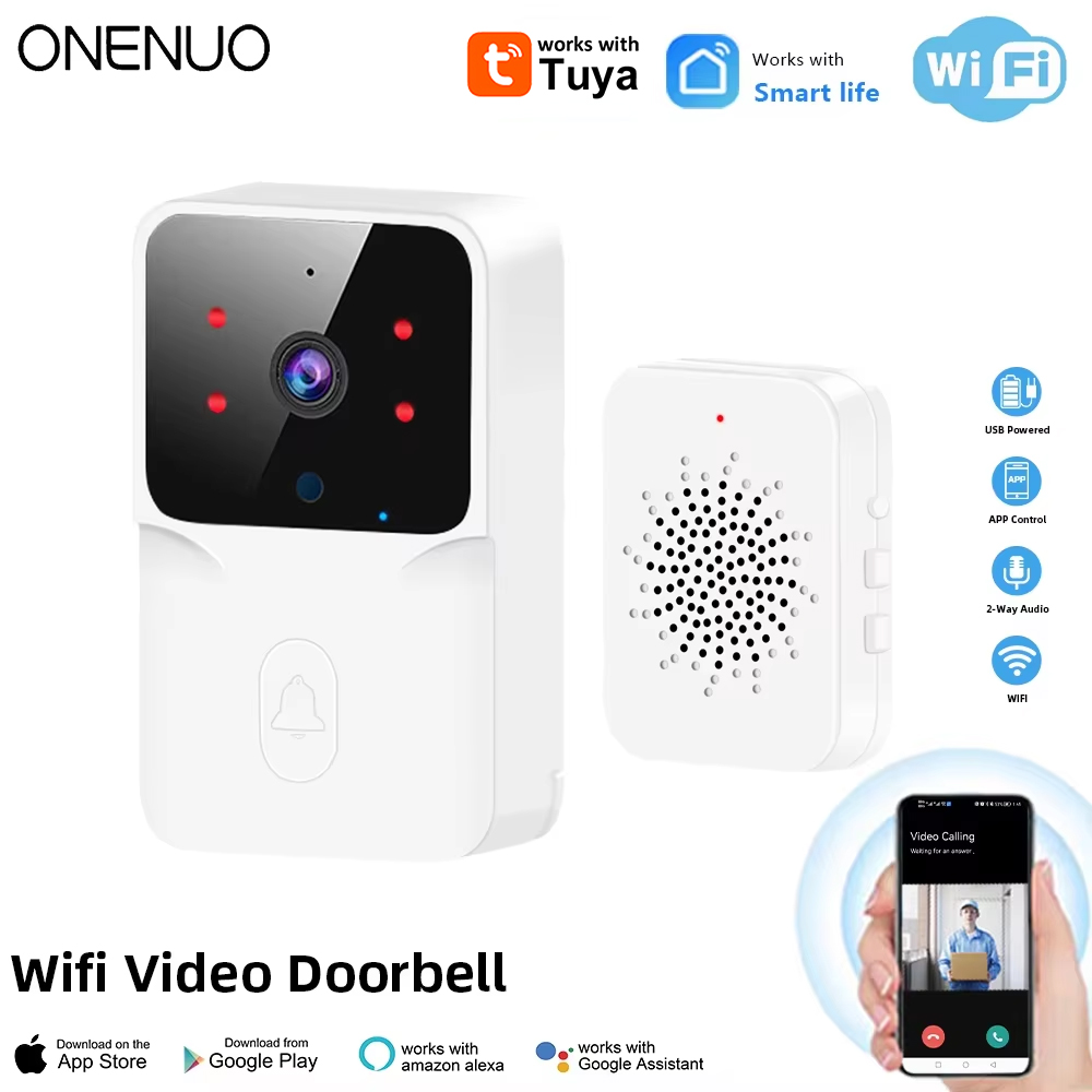 Tuya WiFi Video Doorbell Wirel - đánh giá và giá Home Security Front Door Camera